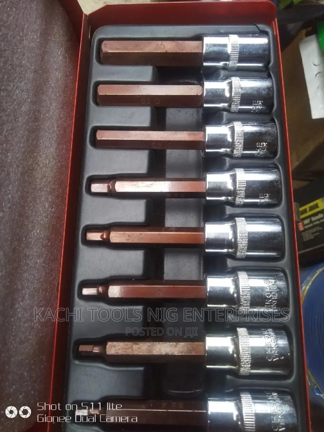 Long Allen Key Socket Set