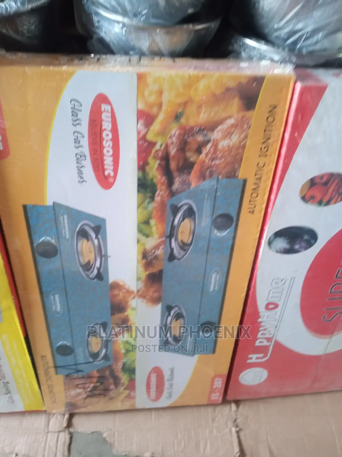 Eurosonic Double Burner (Glass Coated)
