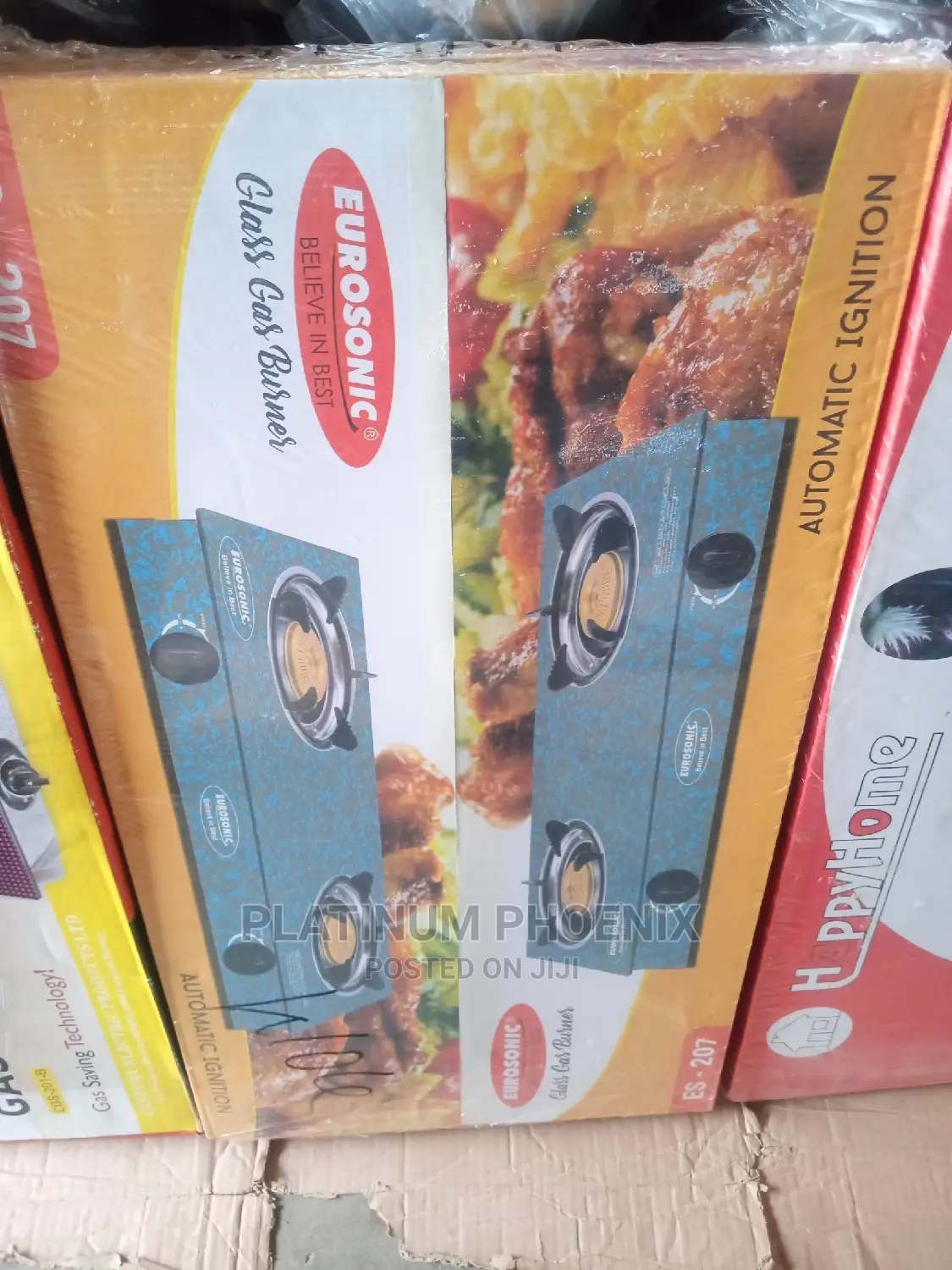 Eurosonic Double Burner (Glass Coated)