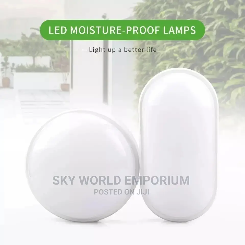 Oval IP65 Waterproof Outdoor Lamp
