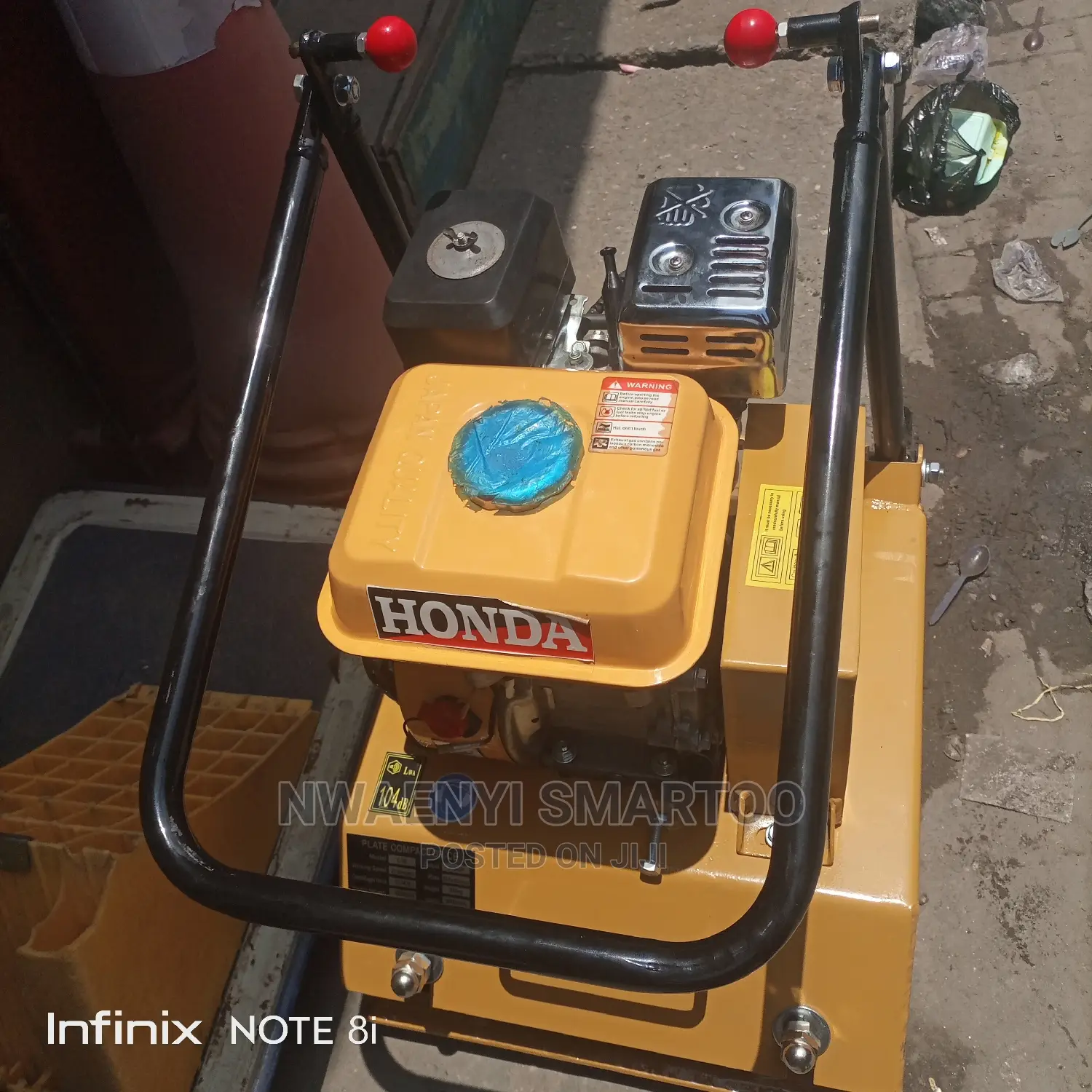 Heavy Duty Honda Engine Compacting Machine