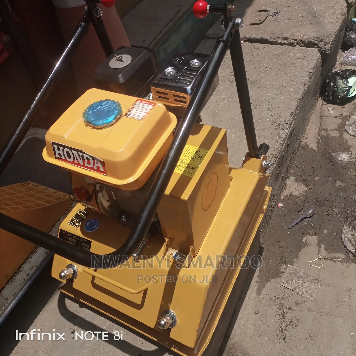 Heavy Duty Honda Engine Compacting Machine