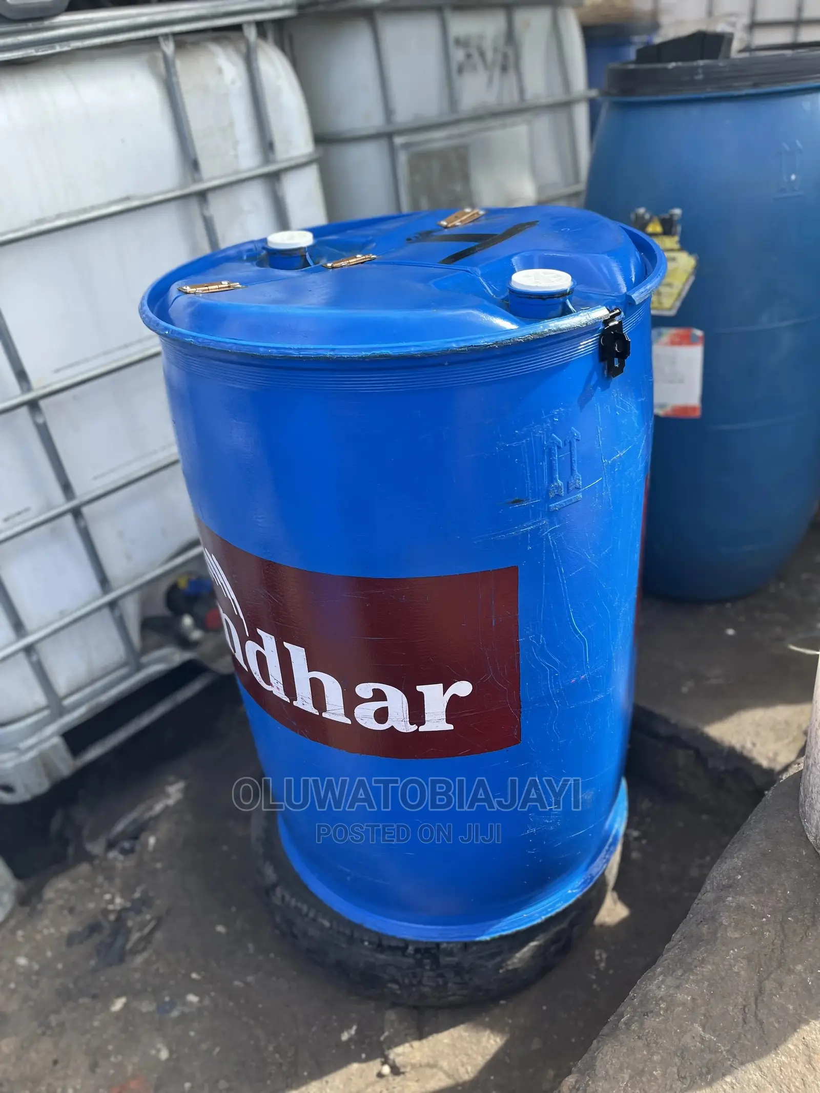 250liter Blue Drum