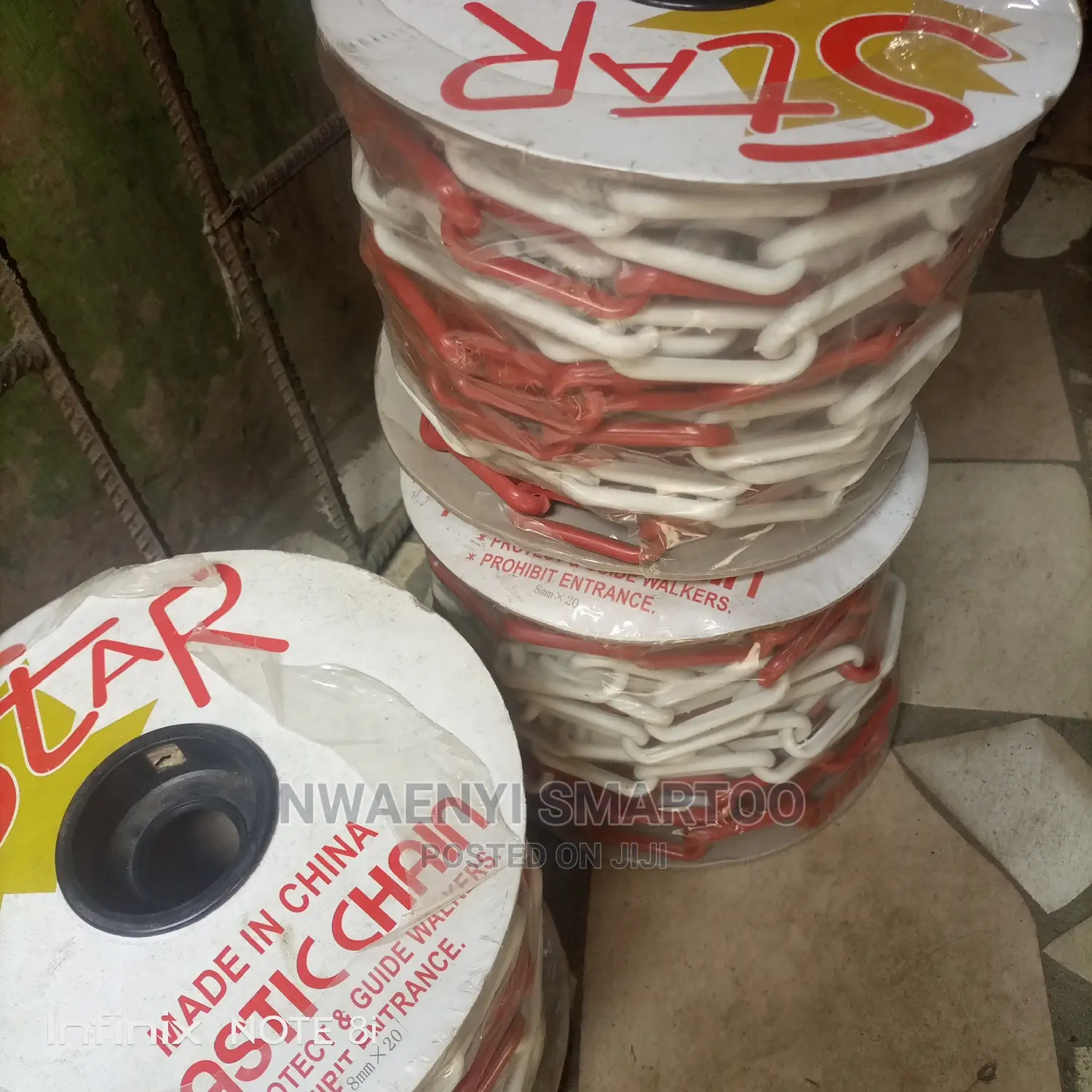 8m Safety Plastic Chains