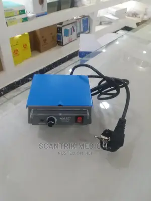 Dental 3-Well Electric Analog Wax Heater Melting Dipping Pot
