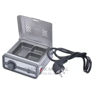 Medical Wax 3-Well Analog Heater Melting Dipping Pot Machine
