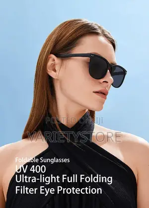 1pc Unisex Folding Sunglasses