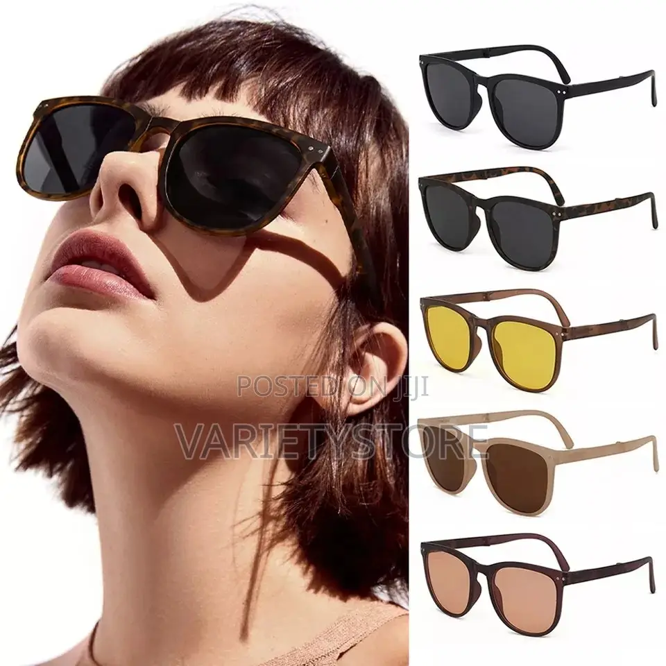 1pc Unisex Folding Sunglasses