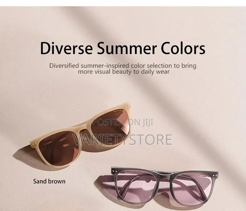 1pc Unisex Folding Sunglasses