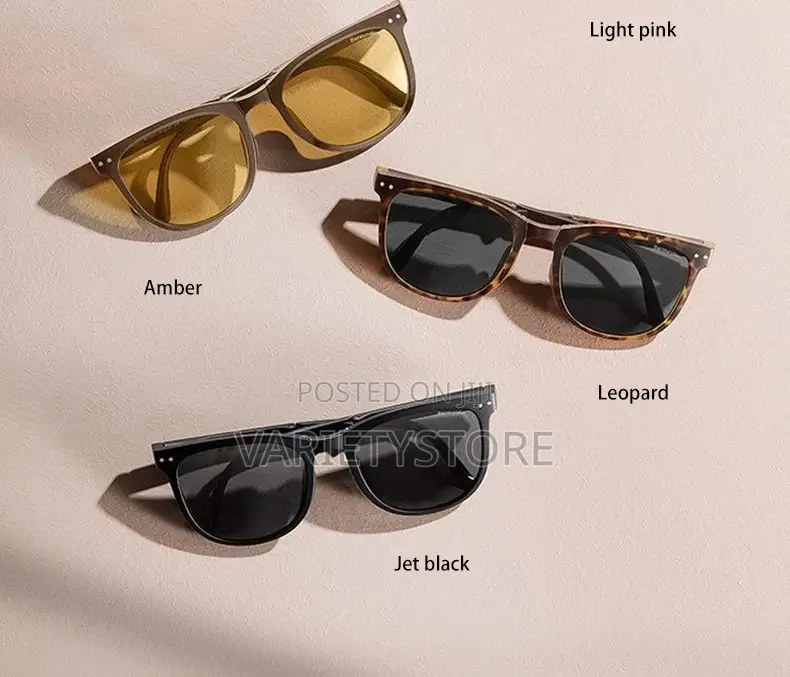 1pc Unisex Folding Sunglasses