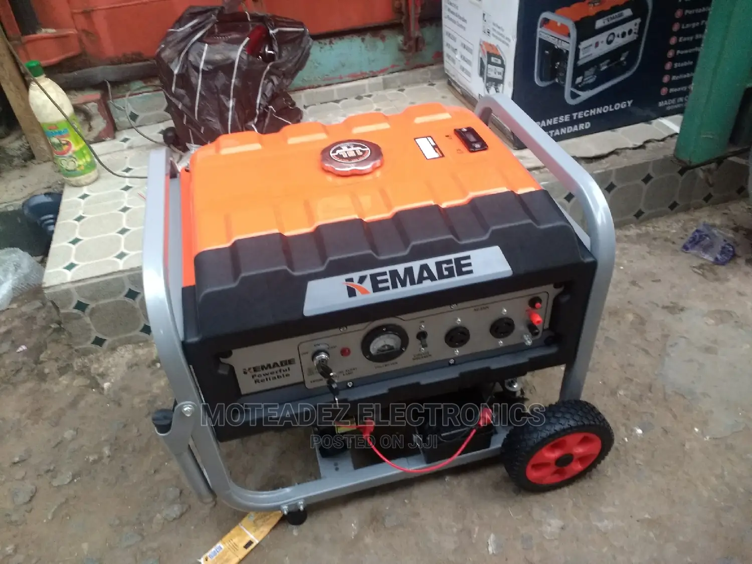 Kemage 4kva 100% Copper Coil Remote/Key Start Gen (Km4800e2r
