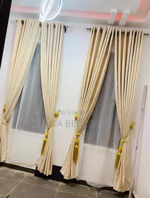 Curtains and Boards.