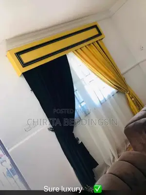 Curtains and Boards.