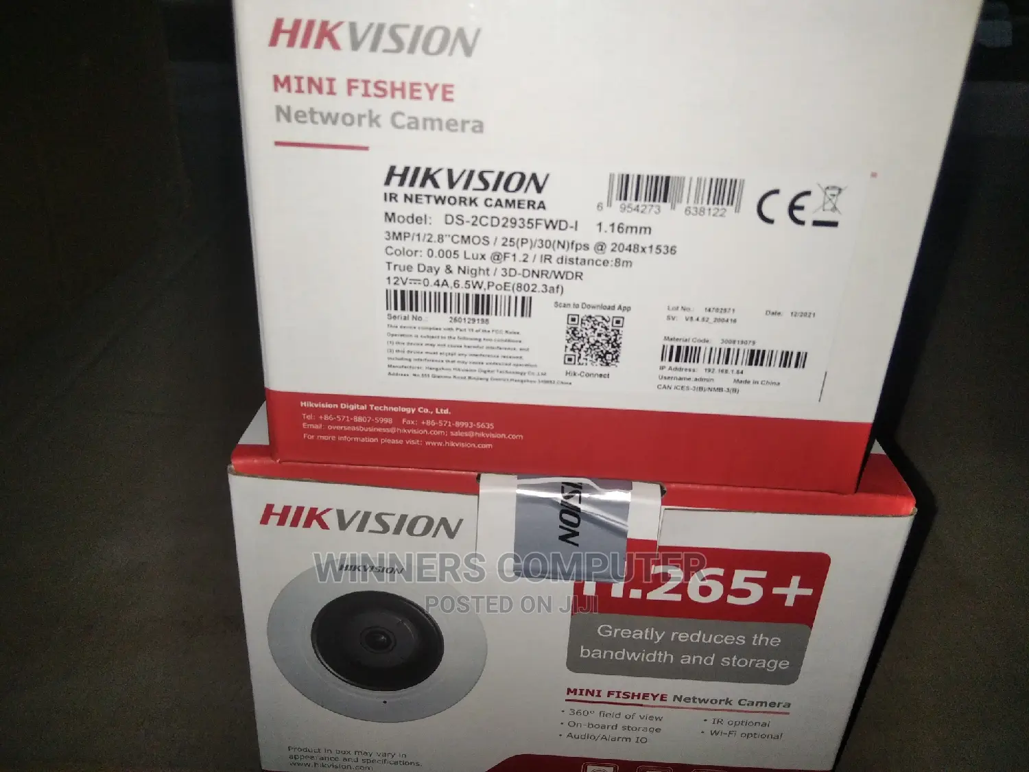 Hikvision Fisheye Fixed Dome Camera