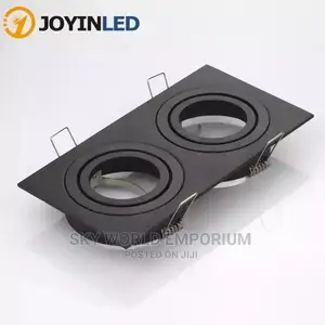 Holder Recessed Bulb Fixture Round Led Spotlight Frame