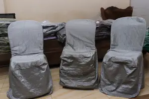 Ctechx Gray Chair Covers for Events.