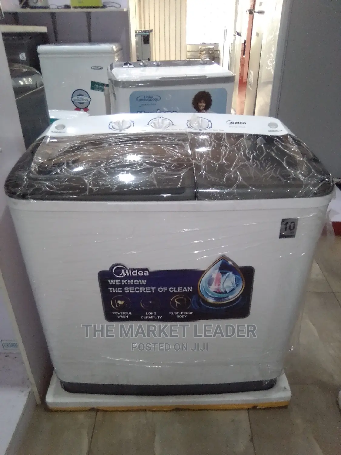 Midea 10kg Semi Automatic Washing Machine