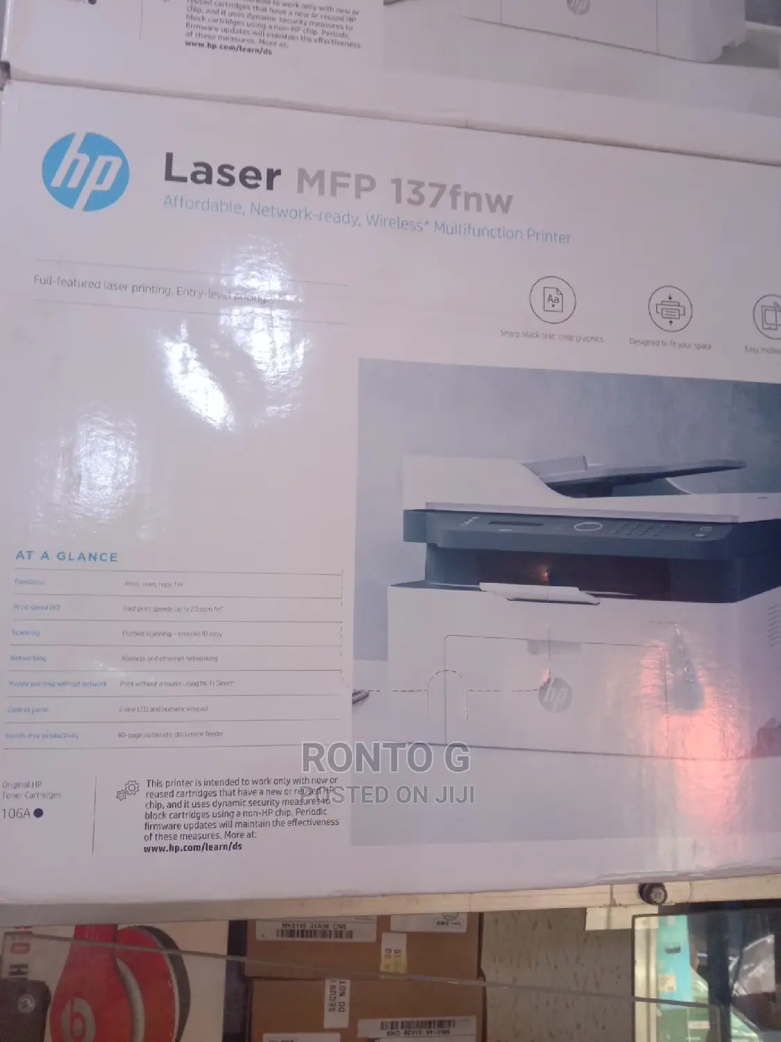 Laserjet Printer MFP 137FNW