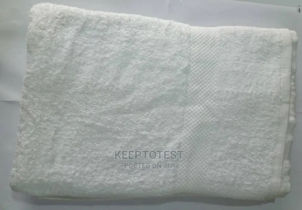 100% Cotton Extra Large White Towel