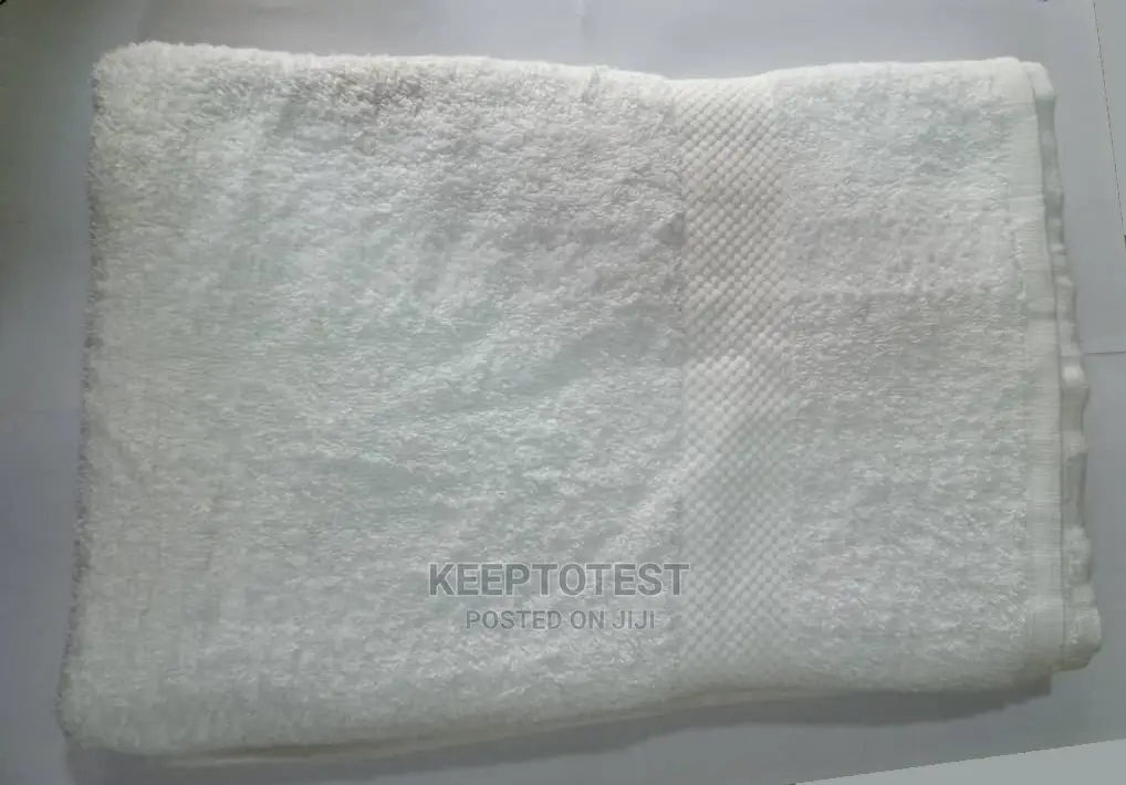 100% Cotton Extra Large White Towel