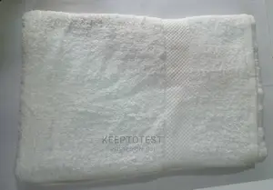 100% Cotton Extra Large White Towel