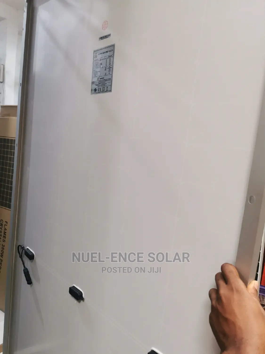 450w PERC Monocrystalline Panels Flames