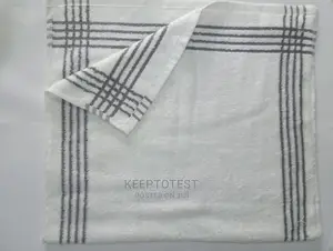 100% Cotton White Travel Towels (12pcs)