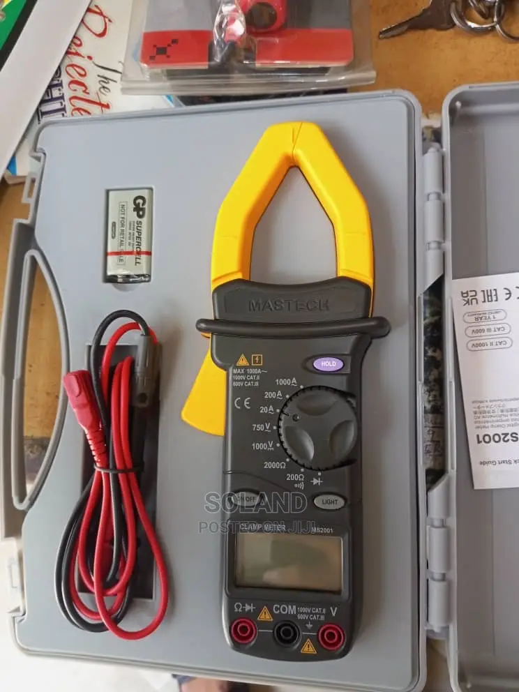 Digital Ac Clamp Meter 1000a Mastech