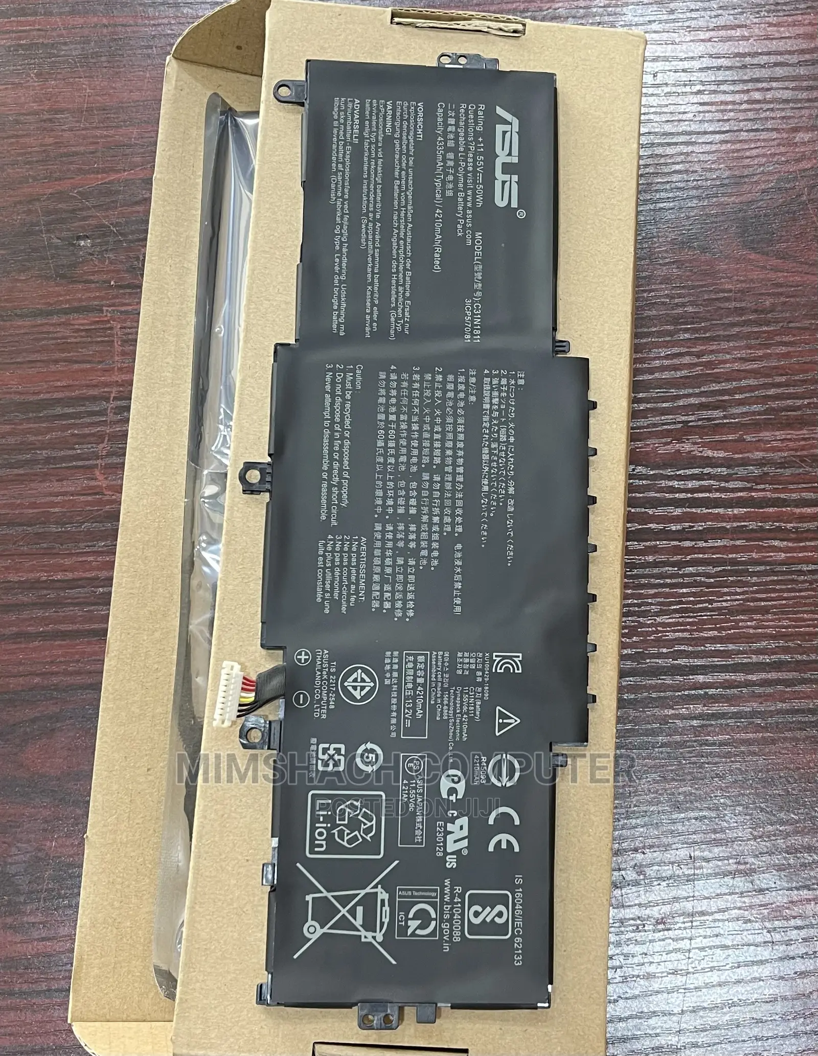 ASUS Zenbook 14 Ux433fa Ux433fn U4300fn U4300fa Battery