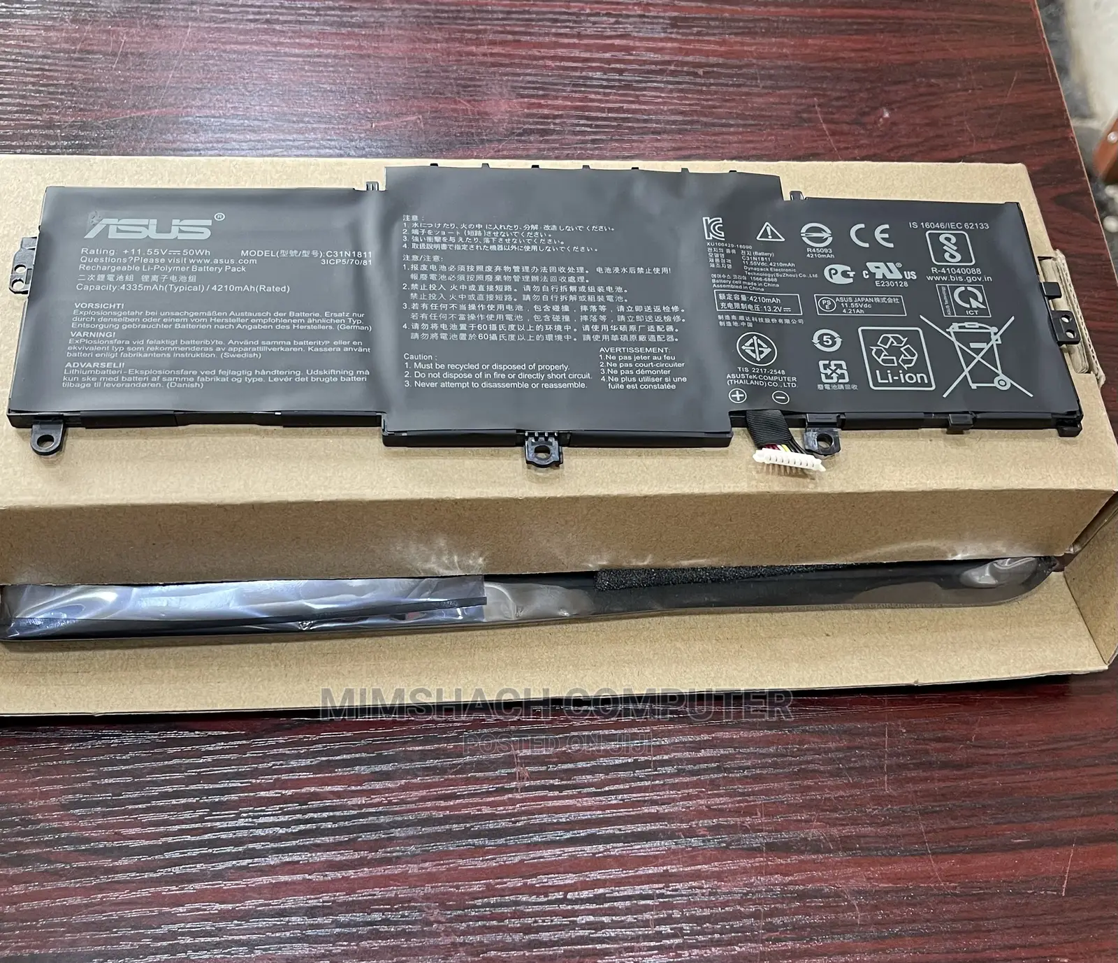 ASUS Zenbook 14 Ux433fa Ux433fn U4300fn U4300fa Battery