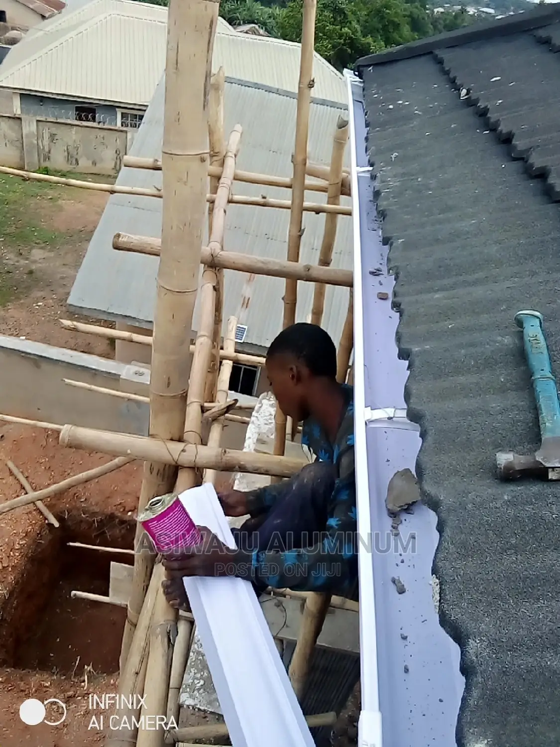 Rain Gutter Installation