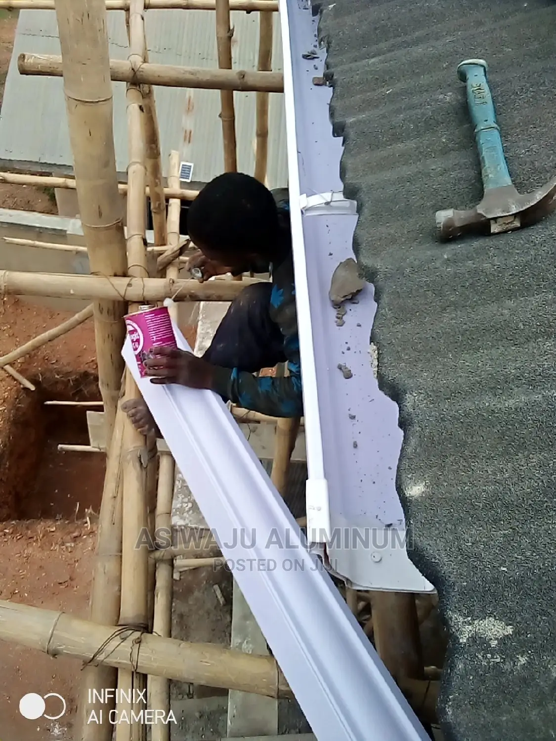 Rain Gutter Installation