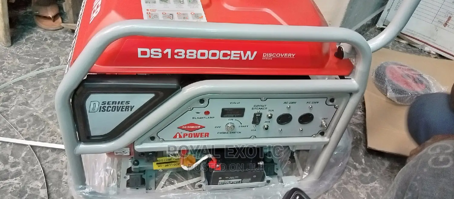 9kva Ipower Generator 100% Copper With Key Starter