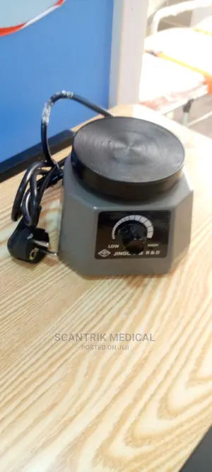 Dental Lab Investment Vibrator Round Gypsum Mixing Machine