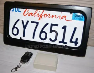License Plate Shutter Cover
