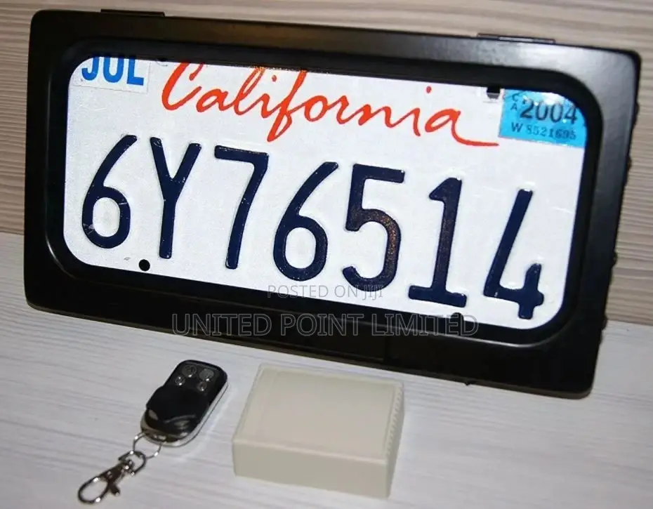 License Plate Shutter Cover