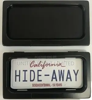 License Plate Shutter Cover