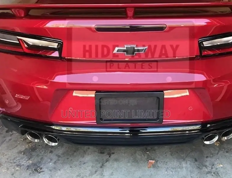 License Plate Shutter Cover
