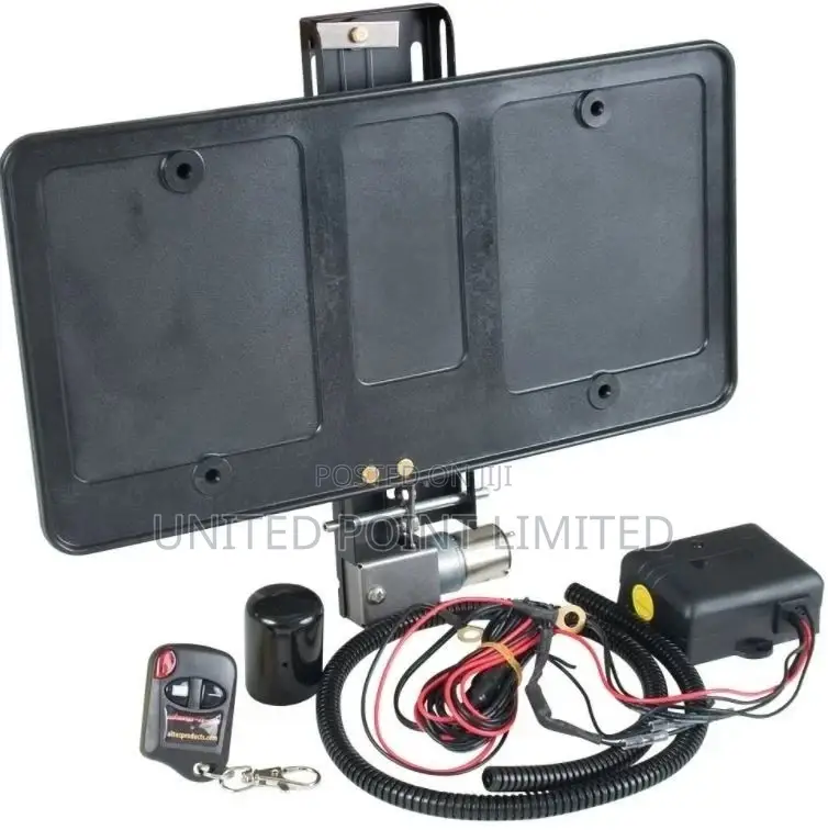 License Plate Shutter Cover