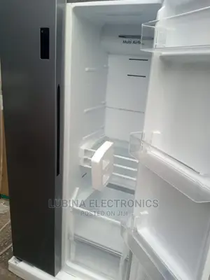 Brand New HISENSE(REF67WS)514L/Side by Side Fridge/Silver/