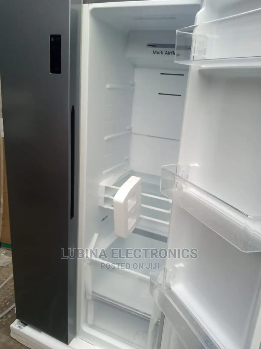 Brand New HISENSE(REF67WS)514L/Side by Side Fridge/Silver/