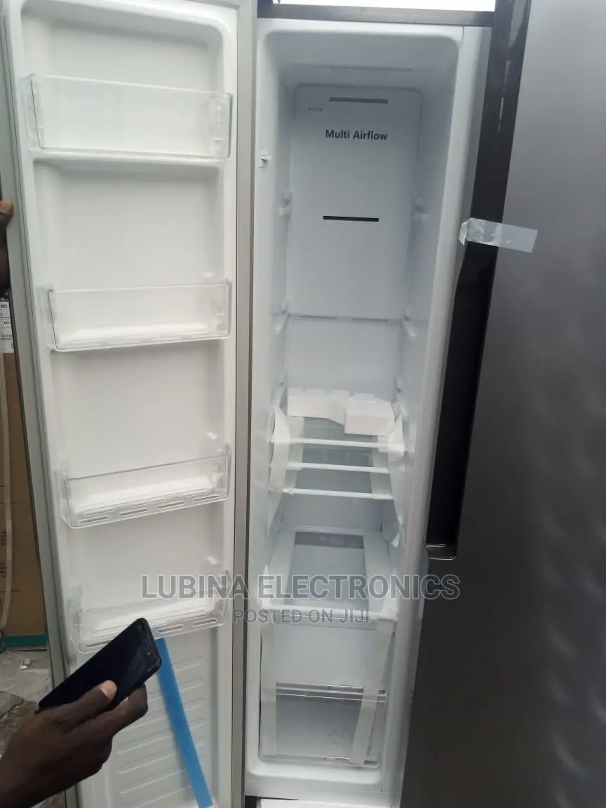 Brand New HISENSE(REF67WS)514L/Side by Side Fridge/Silver/