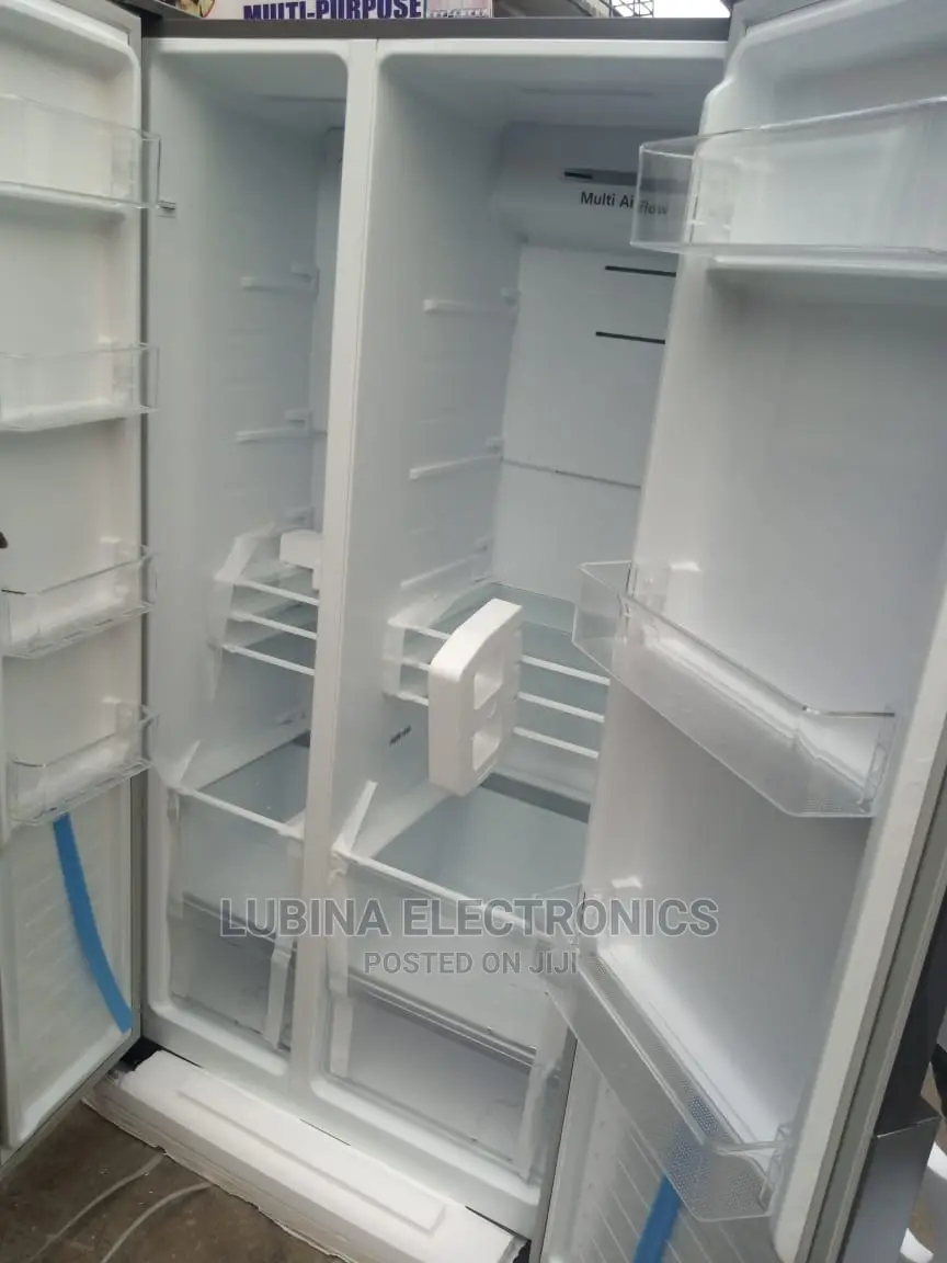 Brand New HISENSE(REF67WS)514L/Side by Side Fridge/Silver/