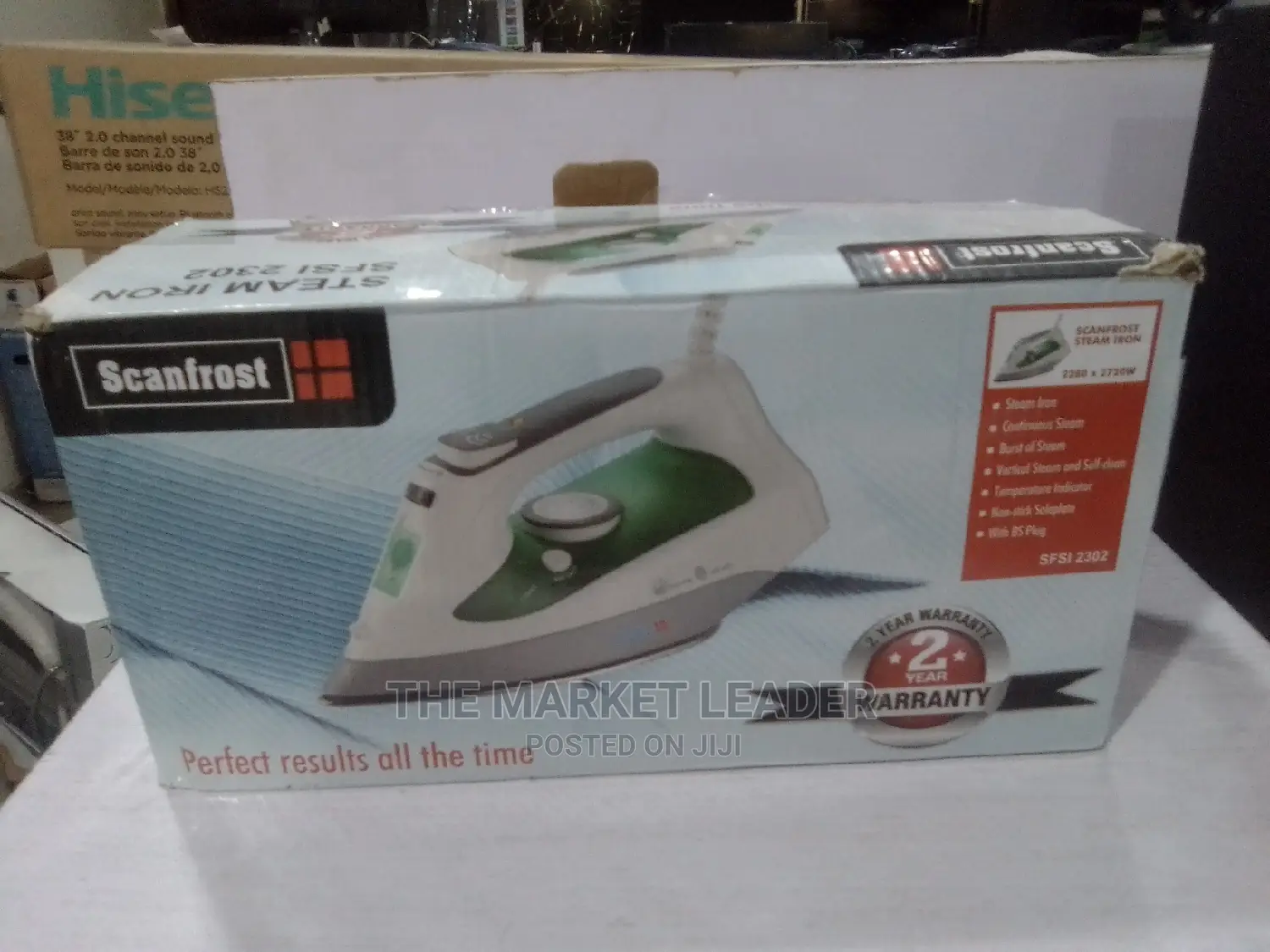 Scanfrost Steam Iron 2302