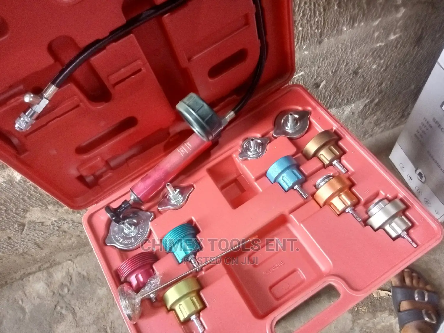 Hand Radiator Tersters Meter