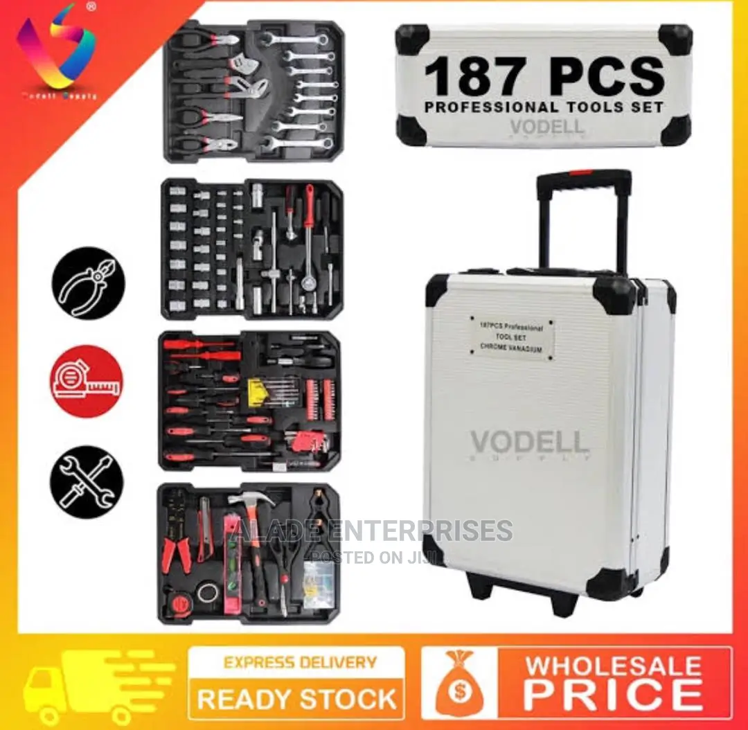 187pcs Professional Tools Box.