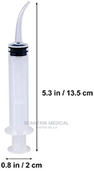 Dental Oral Irrigator Curved Syringe Floss Hygiene Teeth