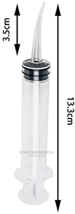 Curved Utility Syringes (100/Bag)