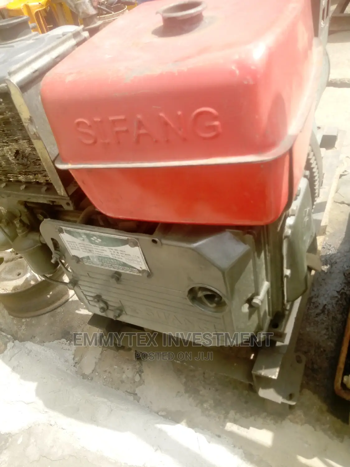 195 Diesel Engine With 7.5 Kva Coil.