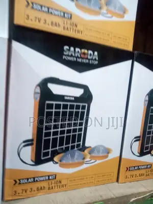 Saroda Solar Rechargable Lamp (Solar Kits)